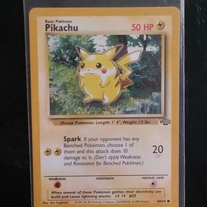 Pikachu Pokemon Card #25